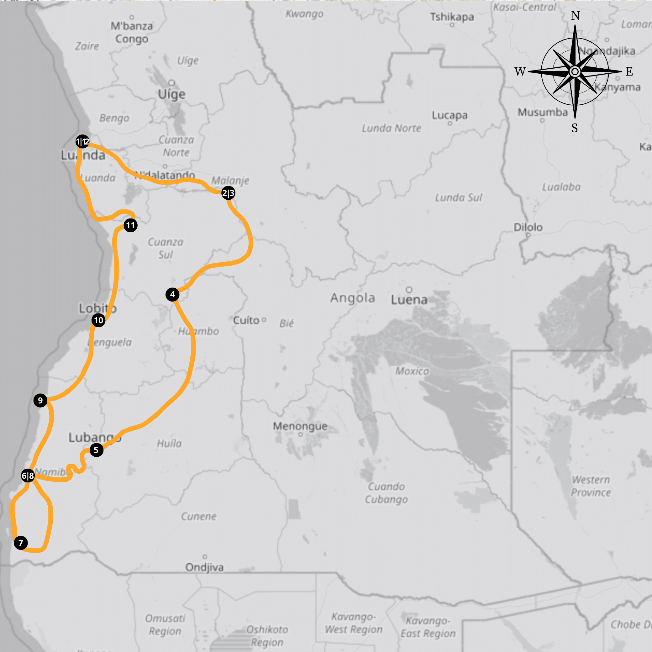 itinerário de viagem BMW GS em Marrocos